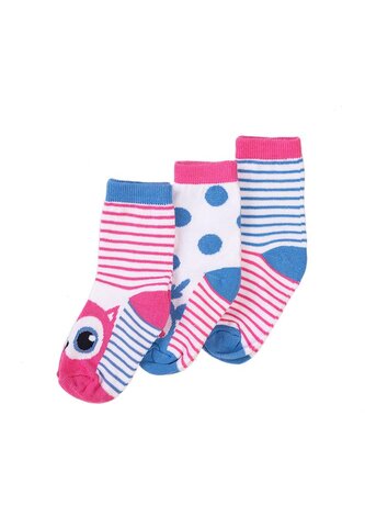 Ponožky dívčí 3pack, Minoti, TG SOCK 25, holka - 80/92