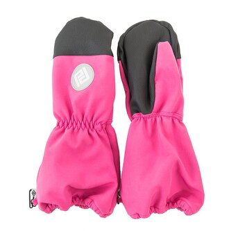rukavice dívčí softshellové palcové, Pidilidi, PD1128-03, růžová - 2
