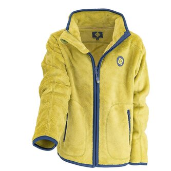 mikina dětská chlupatá se stojáčkem, Pidilidi, PD1139-20, žlutá - 116