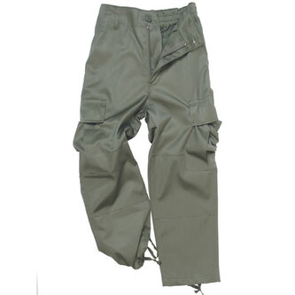 Dětské kalhoty BDU Style US, Mil-Tec, Olivové, XS Dětské kalhoty BDU Style US, Mil-Tec, Olivové, XS