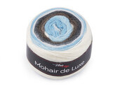 Pletací příze Mohair de Luxe 150 g - 1 ks - 4 (7405) modrá světlá