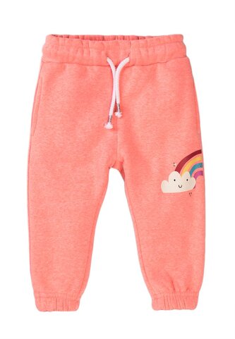 Tepláky dívčí, Minoti, Pom 5, růžová - 116/122