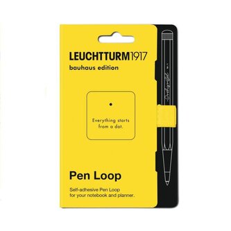 Leuchtturm1917 Pen Loop Lemon Bauhaus Edition