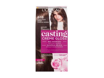 L'Oréal Paris Casting Creme Gloss Barva na vlasy 48 ml 618 Vanilla Mocha pro ženy