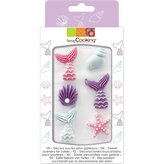 Cukrové zdobení moře 6ks - Scrap Cooking