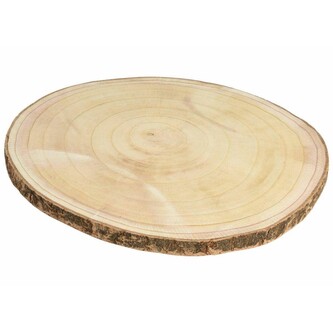Dřevěný tácek SLICE 40 cm