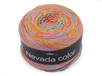 Pletací příze Nevada Color 150 g - 1 ks - 1 (6305) lososová
