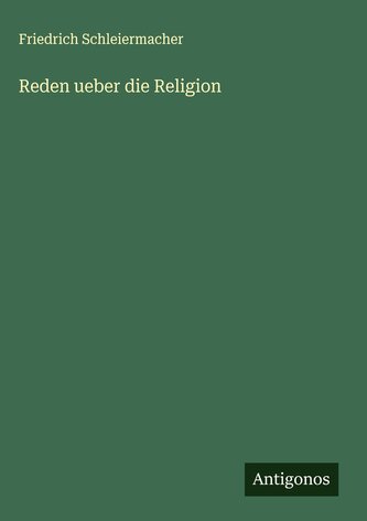Reden ueber die Religion