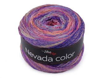 Pletací příze Nevada Color 150 g - 1 ks - 3 (6304) fialová