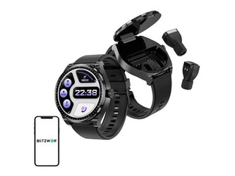Hodinky + sluchátka BLITZWOLF BW-HW1 Black