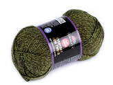Příze pletací Everyday New Tweed 100 g - 1 ks - 6 (75106) zelená olivová