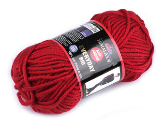 Příze pletací Everyday BIG 100 g - 1 ks - 5 (70815) červená