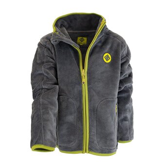 mikina dětská chlupatá se stojáčkem, Pidilidi, PD1139-09, šedá - 104