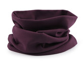 Bavlněná čepice / nákrčník unisex - 1 ks - 54 fialová temná nákrčník
