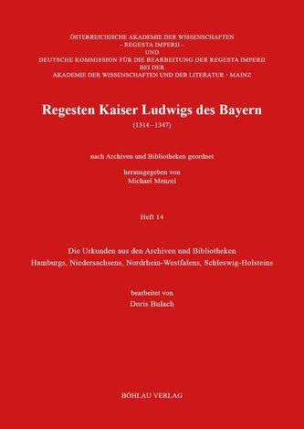 Regesten Kaiser Ludwigs des Bayern (1314-1347)