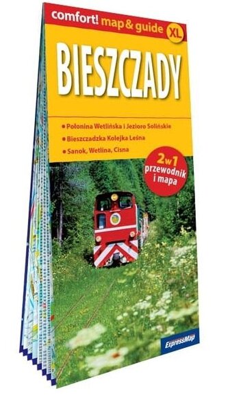 Comfort! map&guide Bieszczady 2w1 w.2025 Comfort! map&guide Bieszczady 2w1 w.2025