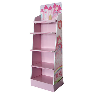 Kartonový stojan Princess Mimi, Display 4 police
