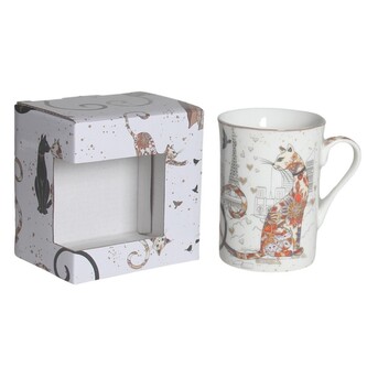 HOME ELEMENTS Hrnek 300 ml, Kočky