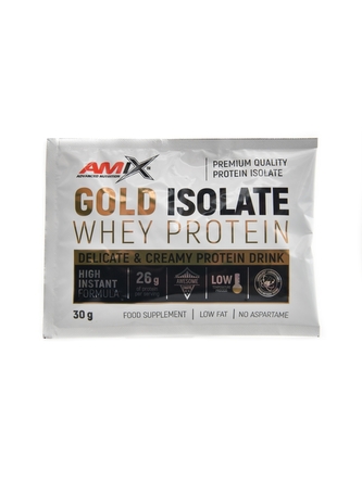 Amix - Gold Whey protein isolate 30g - čokoláda