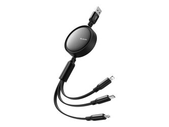 Kabel MCDODO CA-7256 3v1 1,2m Black Kabel MCDODO CA-7256 3v1 1,2m Black