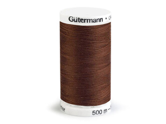 Polyesterové nitě návin 500 m Gütermann - 1 ks - 694 Cocoa Brown