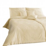 Dadka Povlečení damašek Kytice šampaň 140x200, 70x90 cm