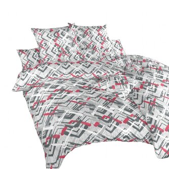 Dadka Povlečení krep Berta vínová 140x200, 70x90 cm