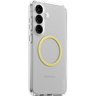 PanzerGlass® CARE kryt Samsung Galaxy S25+ Urban Combat čirý/žlutozelený QI (Chardonnay)