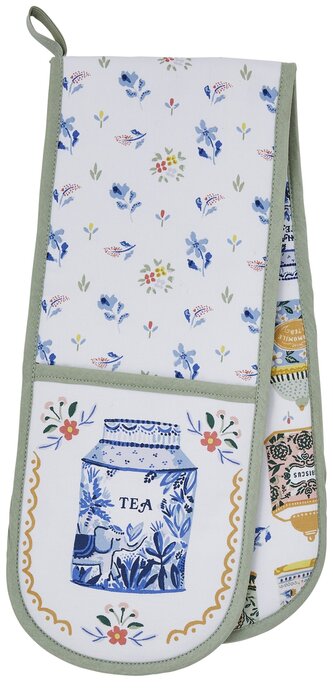 Kuchyňská dvojitá rukavice Tea Tins