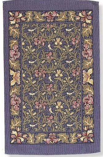 Kuchyňská utěrka Birds & Iris Blue