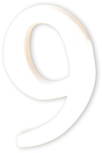 Cyfra mała „9” - 7,7 x 1,5 x 12cm. AC349, Decopatch