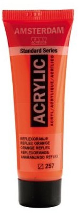 Farba akrylowa nr 257 reflex orange 20ml, Amsterdam
