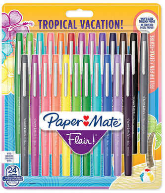 Pisaki Flair Tropical Vacation 24szt  Paper Mate