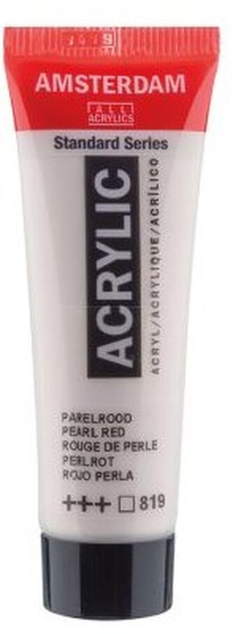 Farba akrylowa nr 819 perłowa czerwień 20ml, Amsterdam