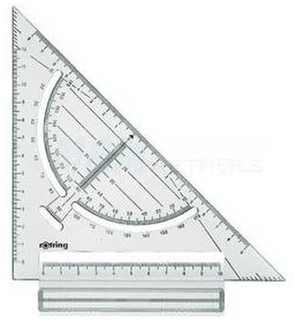 Ekierka do deski kreślarskiej, Rotring