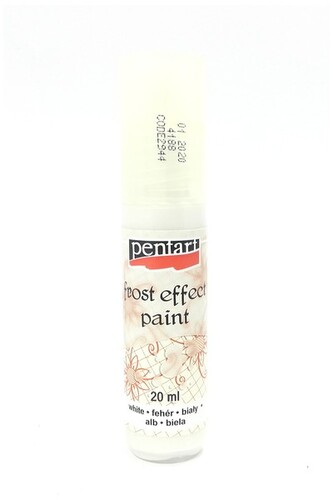 Farba efekt szron 20ml. biały, Pentart