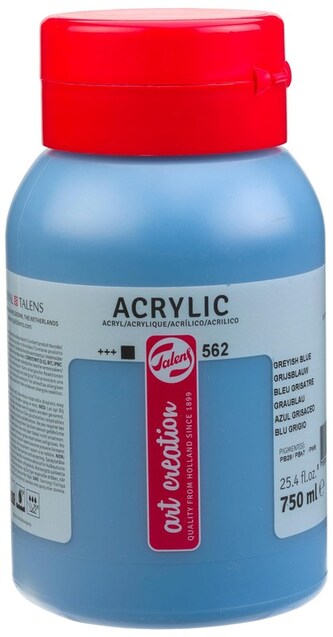 Farba akrylowa 750ml Greyish Blue 562 Art Creation, Talens