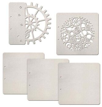 Album z przekładkami 5 części 22x22cm Industrial, Ciao Bella