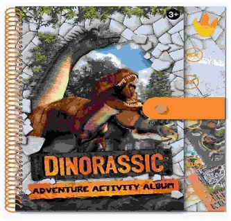 Album aktywizujący Dinorassic Adventure, 30x24x2cm.., Rozette
