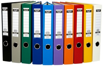 Segregator A4-50mm mech.dźwig. Classic szary, Bantex