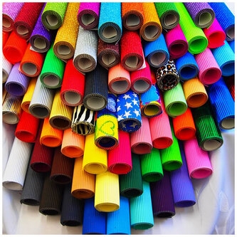 Karton falisty 50x70cm FSB45 Super-Brokat - fiol. śliwk. Best Total