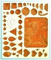 Szablon do quillingu 2 18 x 21 cm, Galeria Hobby