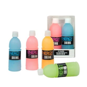 Gumki do ścierania Energy drink 2 szt., Trendhaus