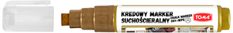 Marker suchościeralny 5x8mm złoty, Toma