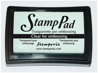 Poduszka pigmentowa 6 x 3.7 cm bezbarwna, Stamperia