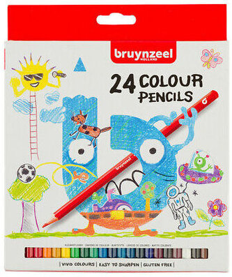 Kredki ołówkowe 24-kol Kids, Bruynzeel