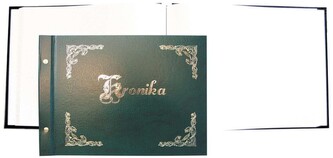 Kronika 345x255 poz. złocona zieleń, Warta 319-032