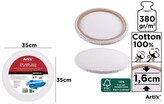 Podobrazie bawełniane okrągłe średnica 35cm 380g/m2 PP97-3535 Artix, Main Paper