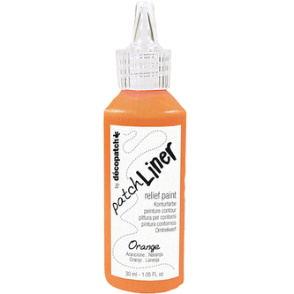 Farba konturowa Patchliner pomarańczowa 20g. LIOR25, Decopatch