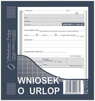 Druk Wniosek o urlop WU MiP